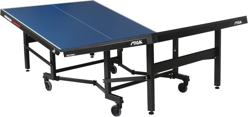 STIGA Premium ITTF Compact Tennis Table – Folds for Easy Storage