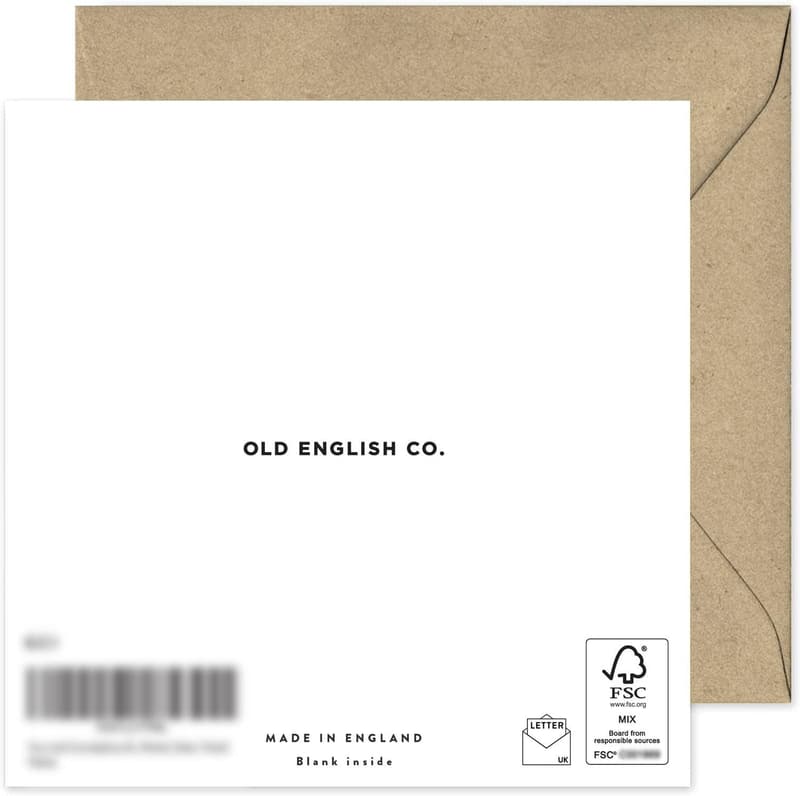 Thank You Card for Veterinarian - Blank Inside with Envelope