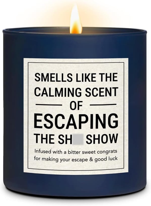 Retirement Candle Gift for Coworkers - 8 oz