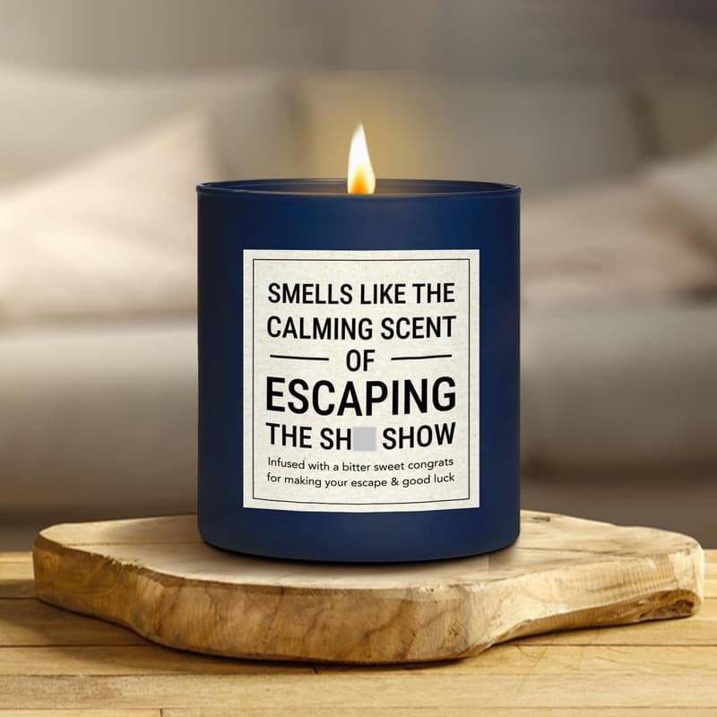 Retirement Candle Gift for Coworkers - 8 oz