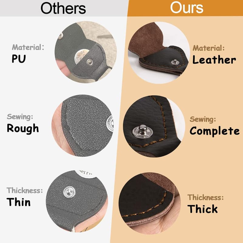 Long Distance Gift: Pocket Hug Token with Leather Keychain