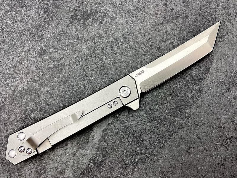 Tactical Gearz EDC Titanium Folding Knife with D2 Steel Blade