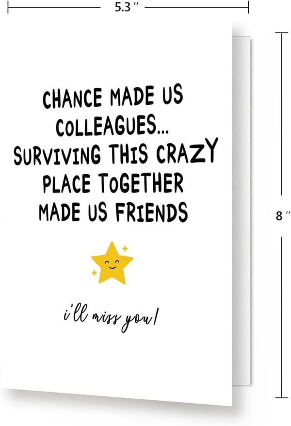 Goodbye Cards for Colleagues - Funny & Cute Designs