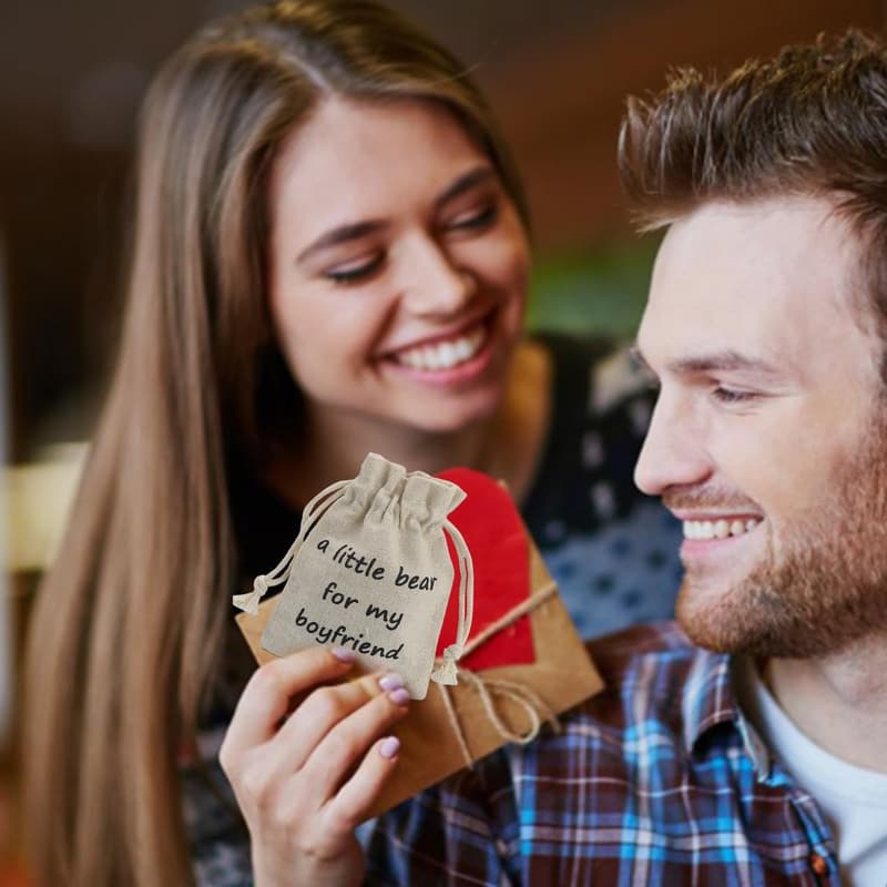 Long-Distance Relationship Pocket Teddy Bear Gift