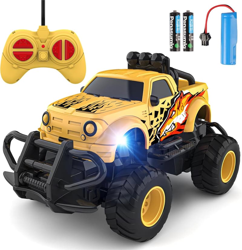 Remote Control Mini Car for Kids 3-7 - Birthday & Xmas Gift