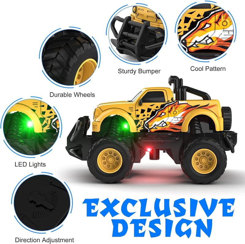 Remote Control Mini Car for Kids 3-7 - Birthday & Xmas Gift