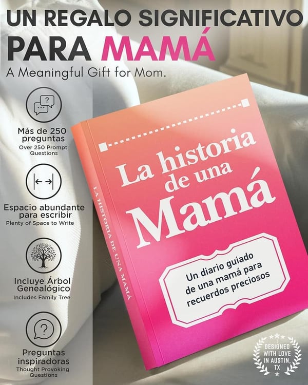 Personalized Mother's Day Question Book: Share Your Story