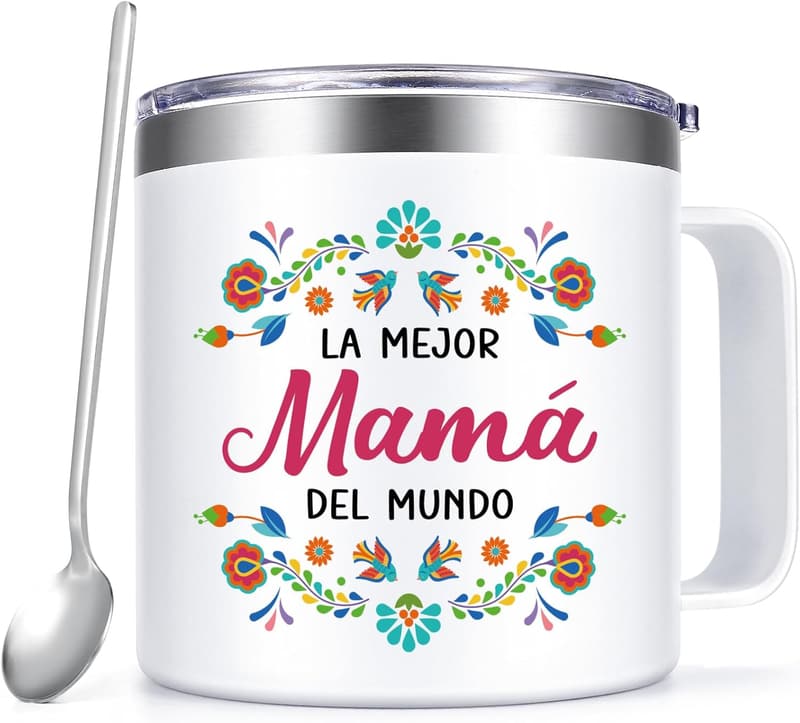 Mother's Day Stainless Steel Coffee Mug for Mom - 14oz