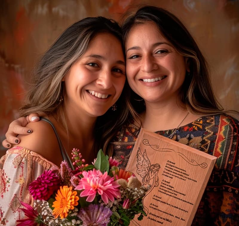 Mother's Day Spanish Poem Print for Mom (7x9