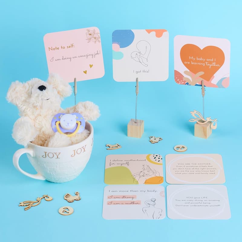 New Mom Affirmation Cards for Postpartum Self-Care