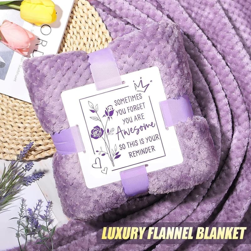Lavender Spa Gift Basket for Women - Birthday & Get Well Soon