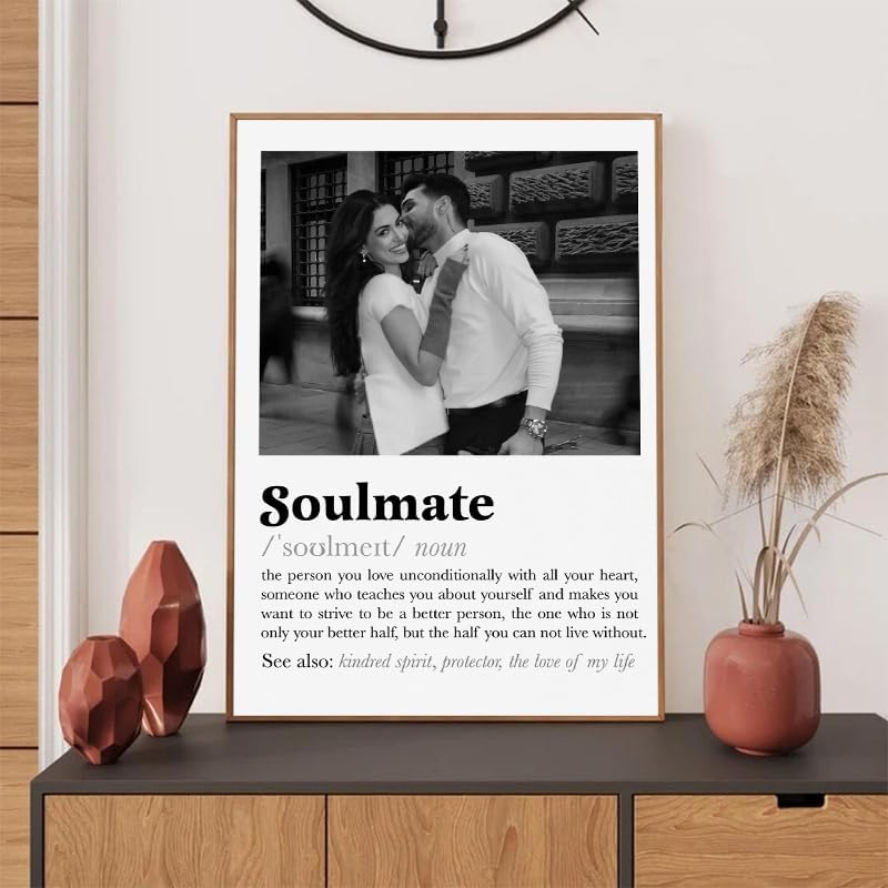 Valentine's Day Personalized Soul Mate Definition Canvas Print