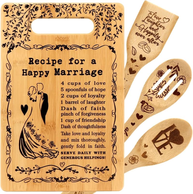 Anniversary Cutting Board Gift for Couples - Inspiring Design
