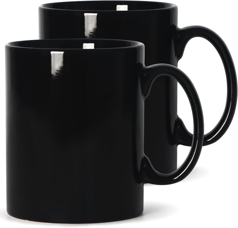 Large Capacity 22 oz Ceramic Coffee Mugs Set for Men