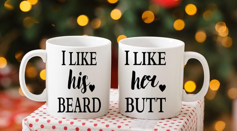 Funny Couple Mugs Set - 