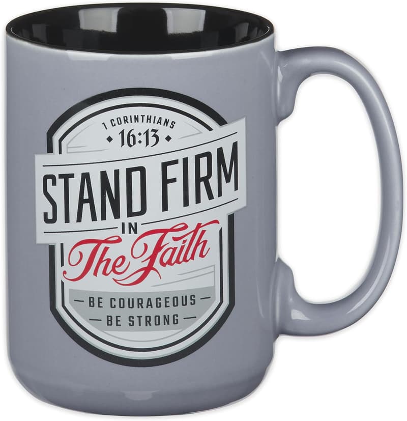 Inspirational Scripture Mug for Men & Women - 14 oz, Dishwasher Safe