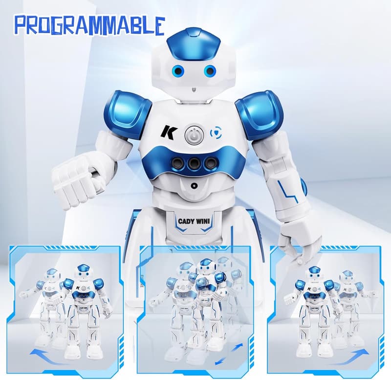 Gesture-Sensing Rechargeable RC Robot Toy for Kids