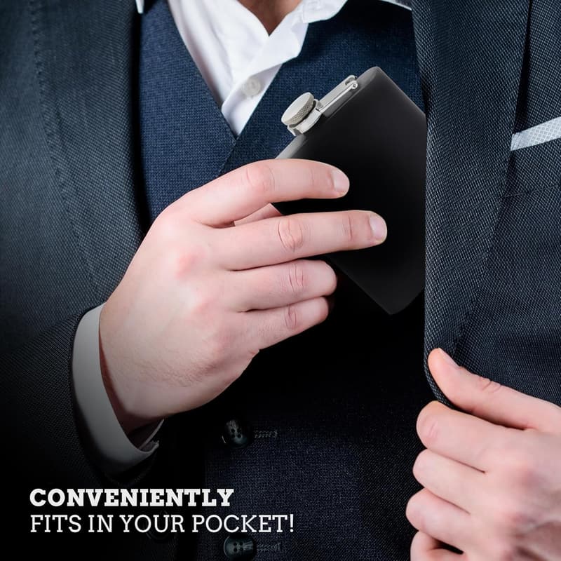 Funny Flask Gift for Son-in-Law on Wedding Day