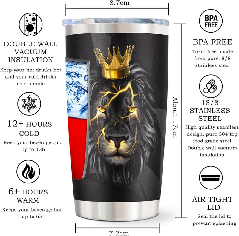 Birthday Tumbler Mug Gift for Son-in-Law, 20oz