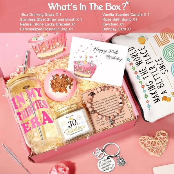 30th Birthday Gifts for Women - Unique and Fun Ideas
