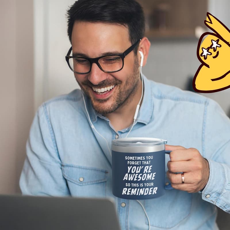 Funny Navy Coffee Mug - Unique Birthday Gift for Men Over 50