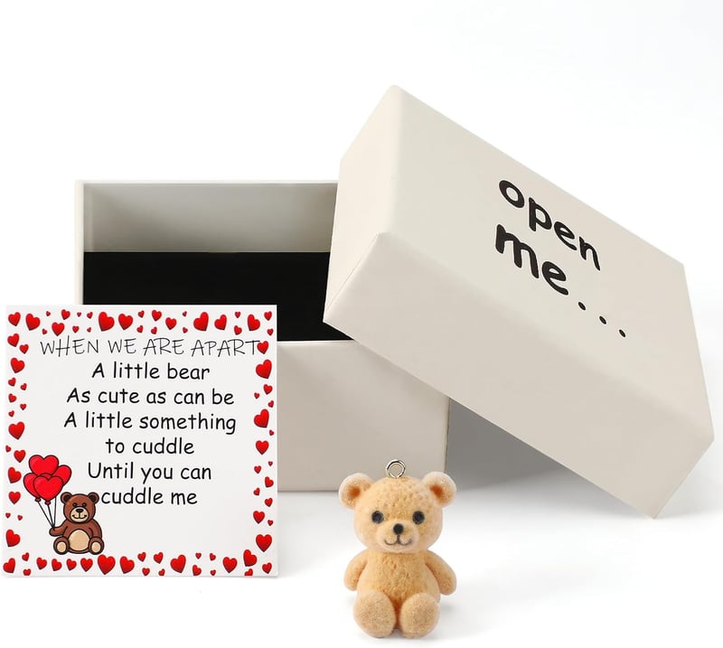 Long Distance Gift for Girlfriend - I Love You Bear