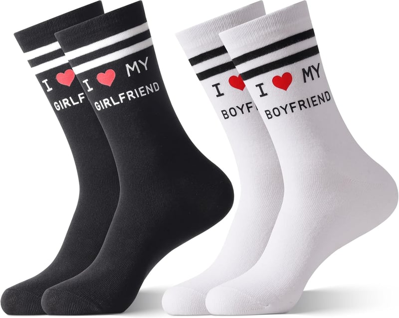 Anniversary Couple Socks - Funny Gift for Him & Her