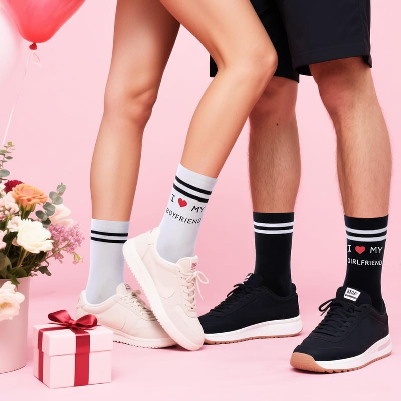Anniversary Couple Socks - Funny Gift for Him & Her