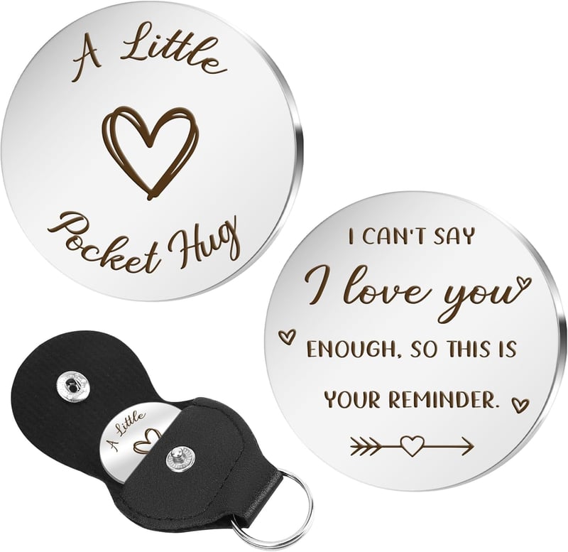 Inspirational Pocket Hug Token for Men and Women