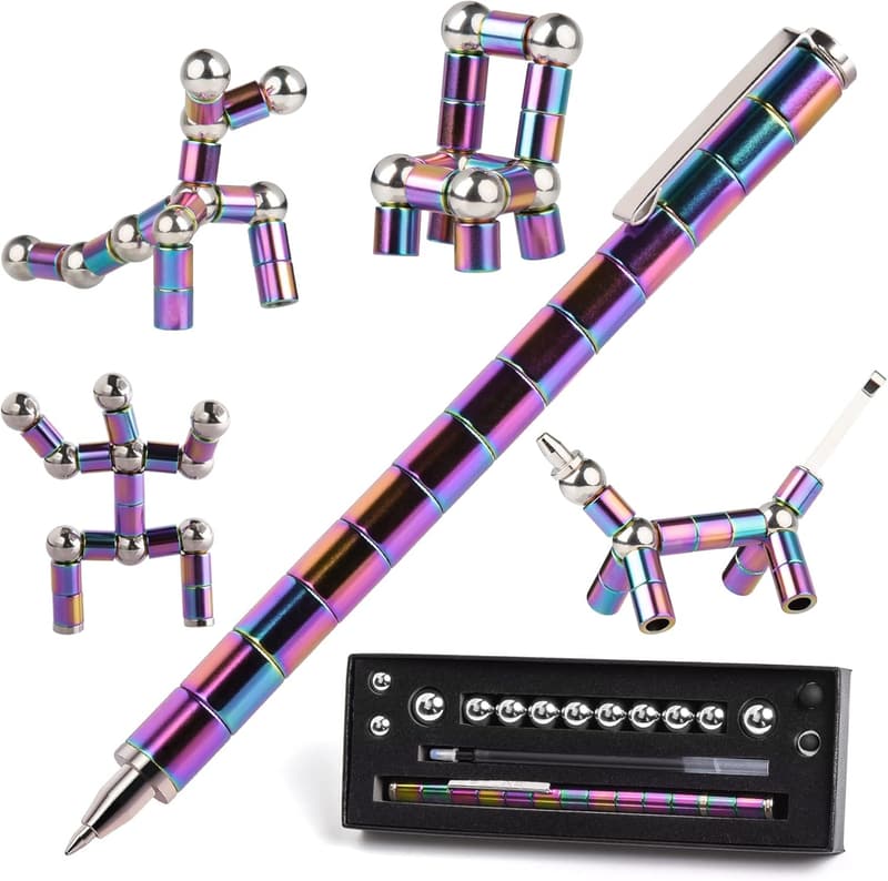 Colorful Multifunction Magnetic Ballpoint Pen - Gift for Kids