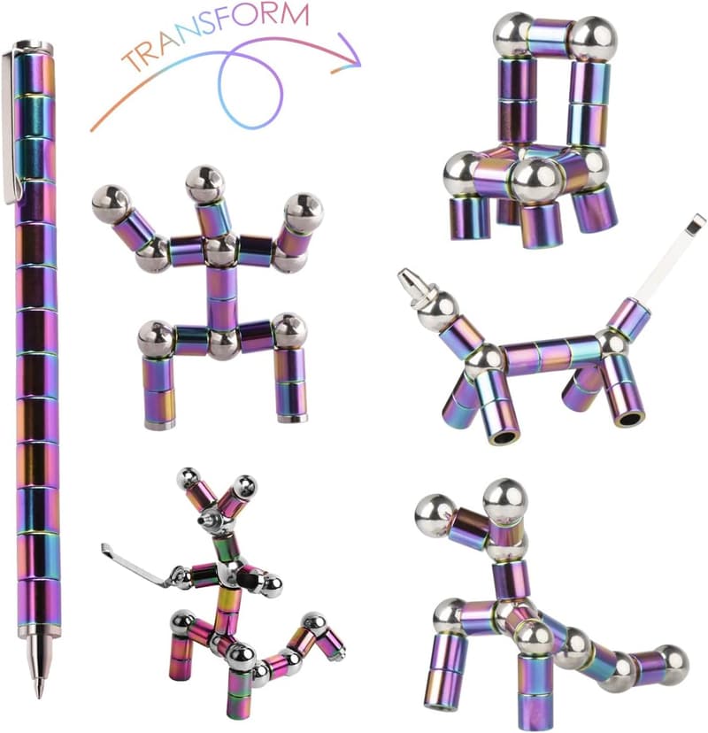 Colorful Multifunction Magnetic Ballpoint Pen - Gift for Kids
