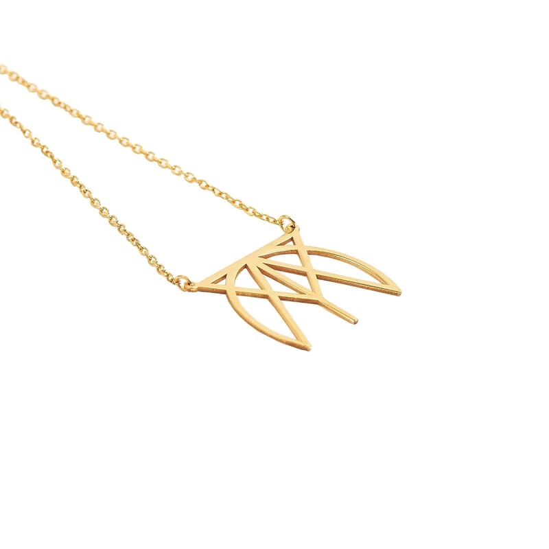 Personalized Gold Name Necklace - Handmade Mother's Day Gift