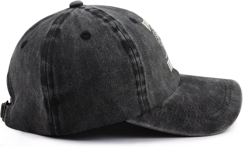 80th Birthday Funny Embroidered Baseball Cap for Men and Women