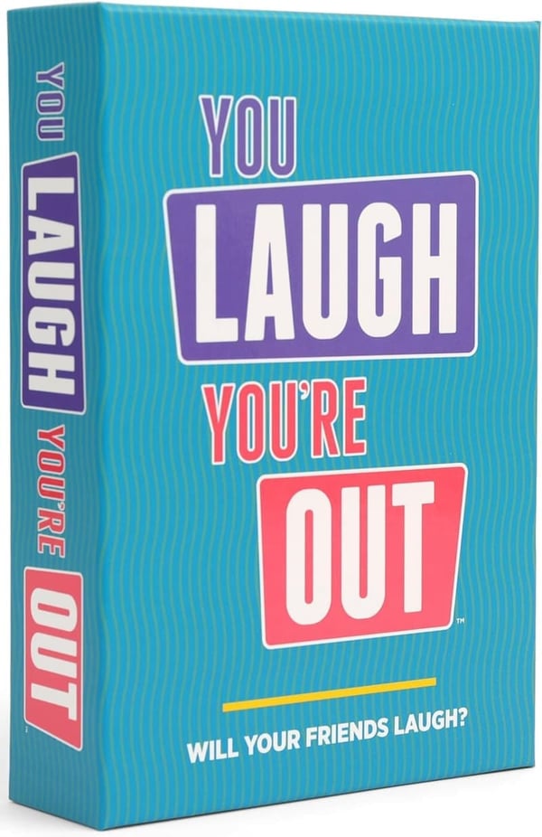 Family Card Game: You Laugh, You're Out - 125 Hilarious Charades Cards