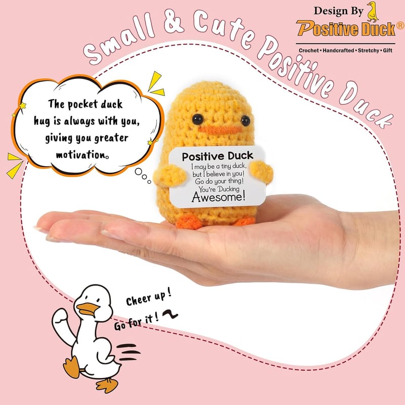 Handmade Cute Duck Nuggets Birthday Gift for Her