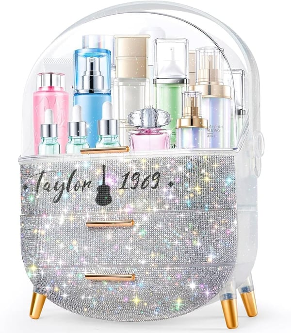 Teen Girls' Makeup Organizer & Skincare Storage Case