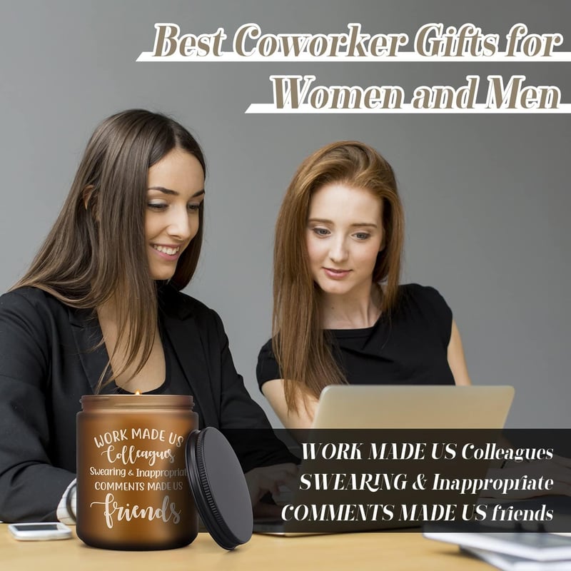 Funny Farewell Candle Gift for Coworkers and Friends