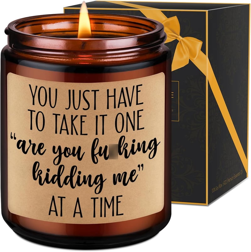 Boss Lady Candle - Funny Gift for Coworkers and Moms