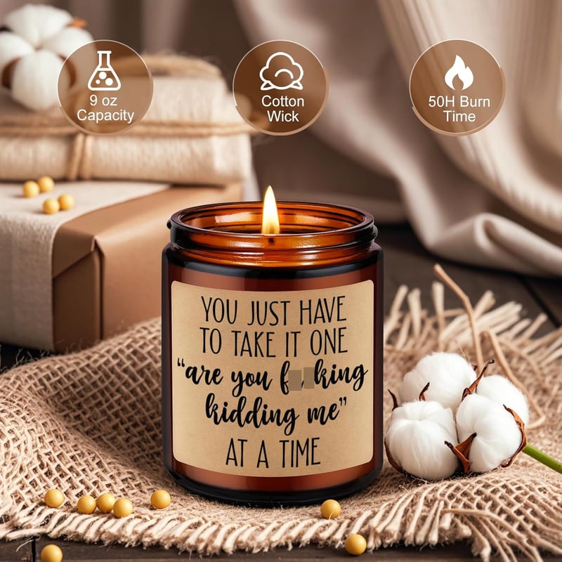 Boss Lady Candle - Funny Gift for Coworkers and Moms