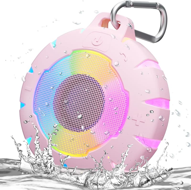 Waterproof Bluetooth Shower Speaker - Durable & Portable Gift for Women