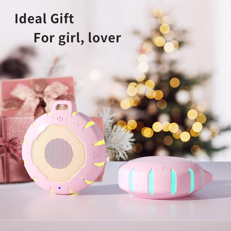 Waterproof Bluetooth Shower Speaker - Durable & Portable Gift for Women