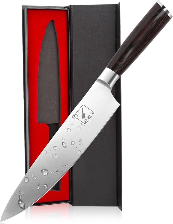 8-Inch Japanese Chef Knife with Premium Gift Box for All Chefs