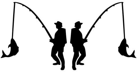 Funny Fishing Vinyl Decal Sticker for Light Switches