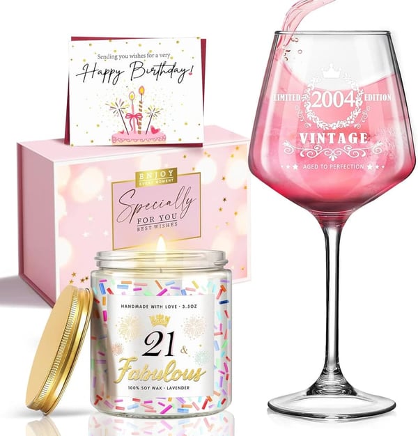 21st Birthday Gifts for Her - Unique Pink Decorations & 想法