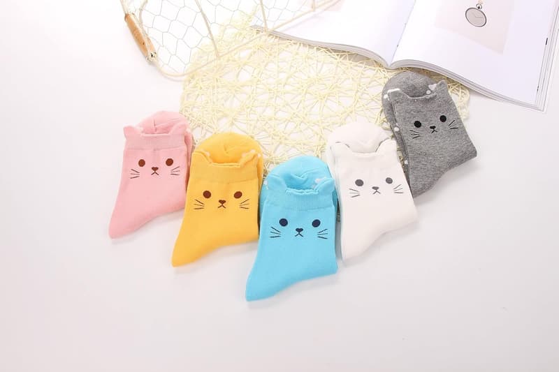 Cute Animal Cat Socks for Women - Perfect Gift for Cat Lovers