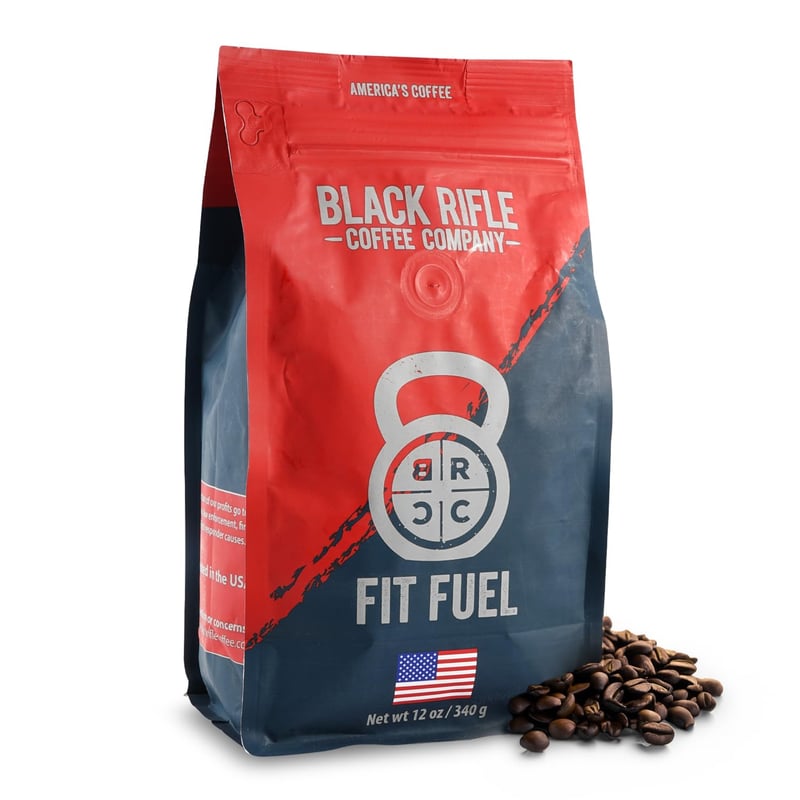 Medium Roast Whole Bean Coffee - Black Rifle Coffee Company, 12 oz