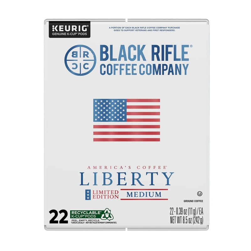 Liberty Roast Single Serve Coffee 22ct - Hazelnut & Citrus Notes