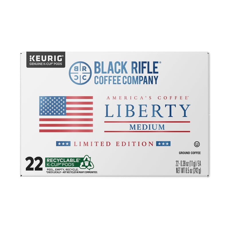 Liberty Roast Single Serve Coffee 22ct - Hazelnut & Citrus Notes