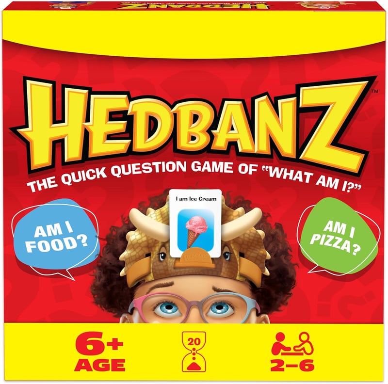 Hedbanz 2023 Edition Picture Guessing Game for Family Fun