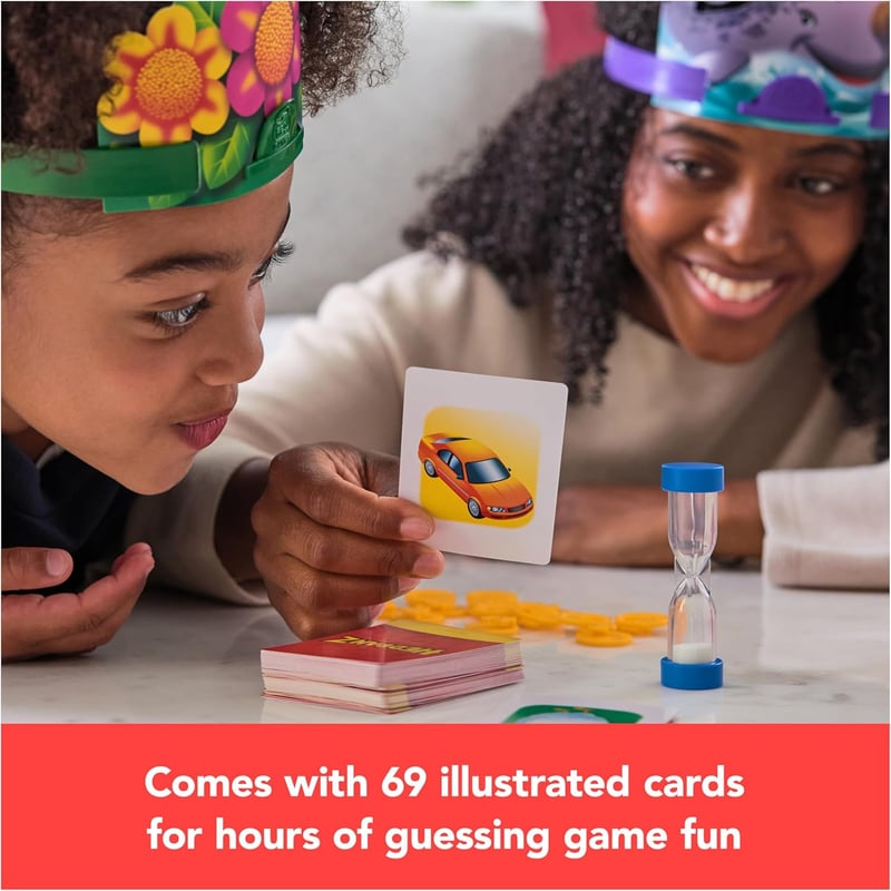 Hedbanz 2023 Edition Picture Guessing Game for Family Fun